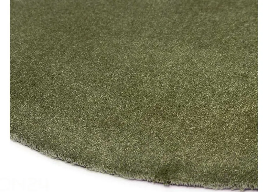Narma veluurimatto Eden™ olive pyöreä Ø 133 cm