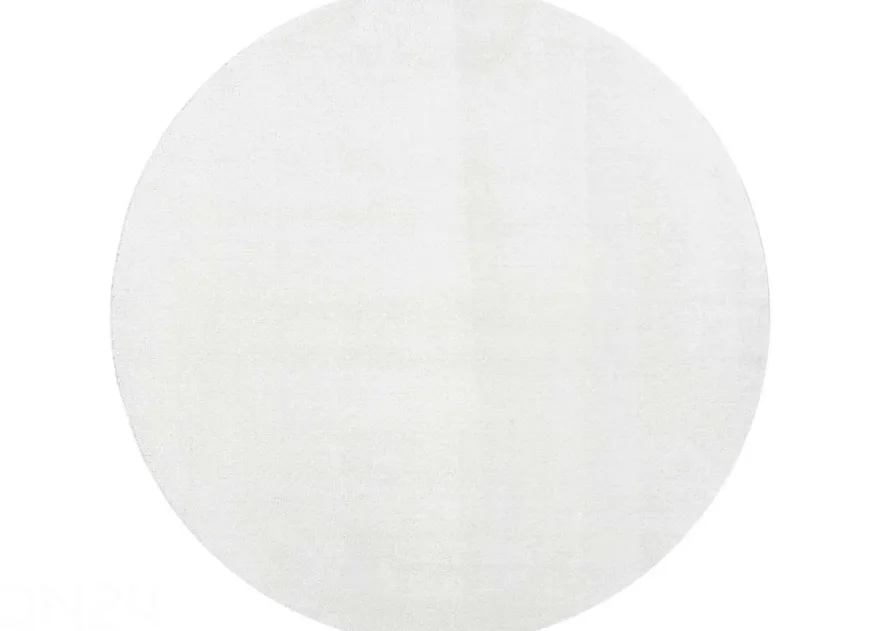 Narma veluurimatto Eden™ white pyöreä Ø 133 cm