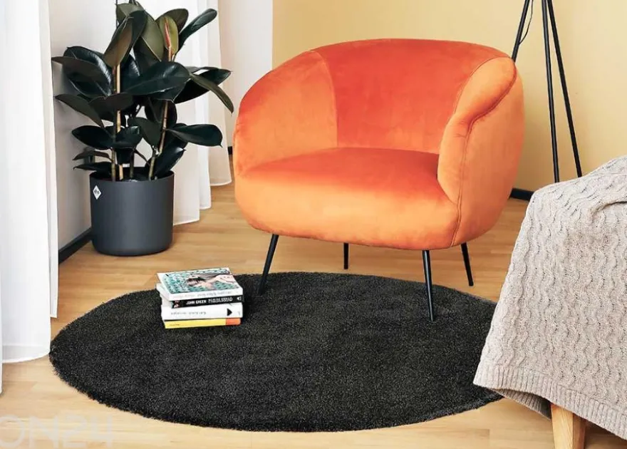 Narma veluurimatto Noble™ carbon 67x133 cm