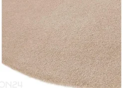 Narma veluurimatto Noble™ pyöreä latte Ø 133 cm