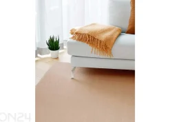 Narma veluurimatto Noble™ pyöreä latte Ø 133 cm