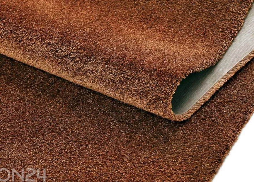 Narma veluurimatto Noble™ pyöreä caramel Ø 133 cm