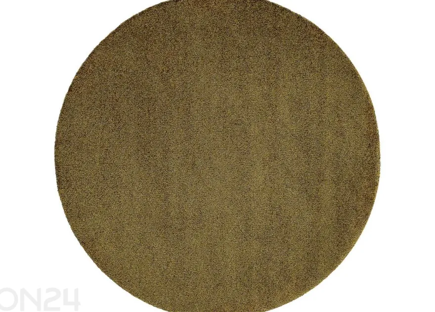 Narma veluurimatto Noble™ pyöreä olive Ø 133 cm