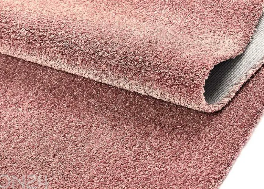 Narma veluurimatto Noble™ pyöreä coral Ø 133 cm