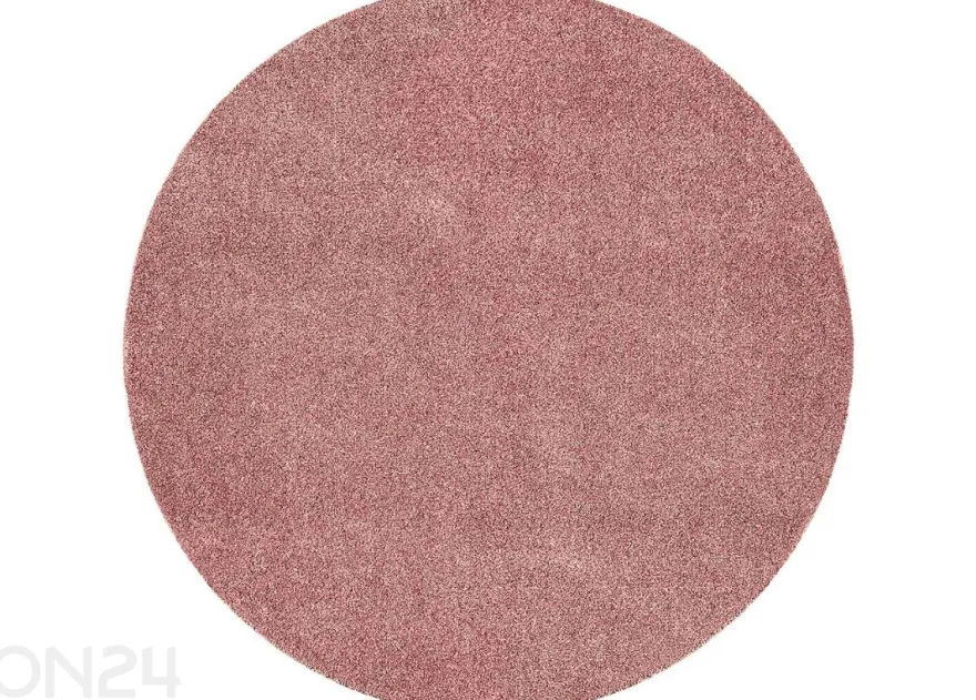 Narma veluurimatto Noble™ pyöreä coral Ø 133 cm