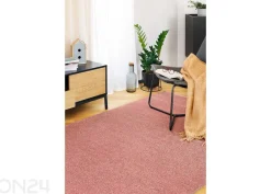 Narma veluurimatto Noble™ pyöreä coral Ø 133 cm