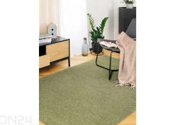 Narma veluurimatto Noble™ pyöreä sage Ø 133 cm