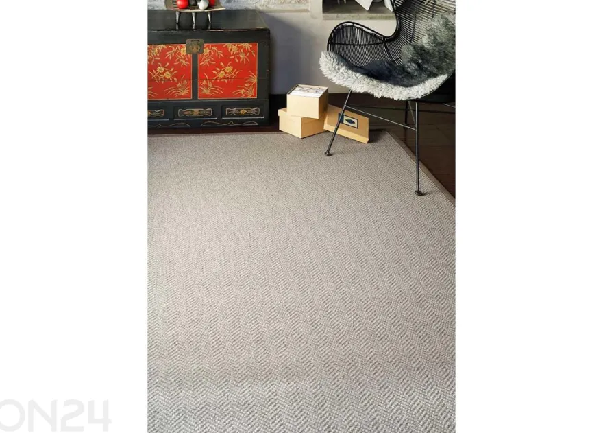 Narma villamatto Bergen™ pyöreä beige Ø 160 cm