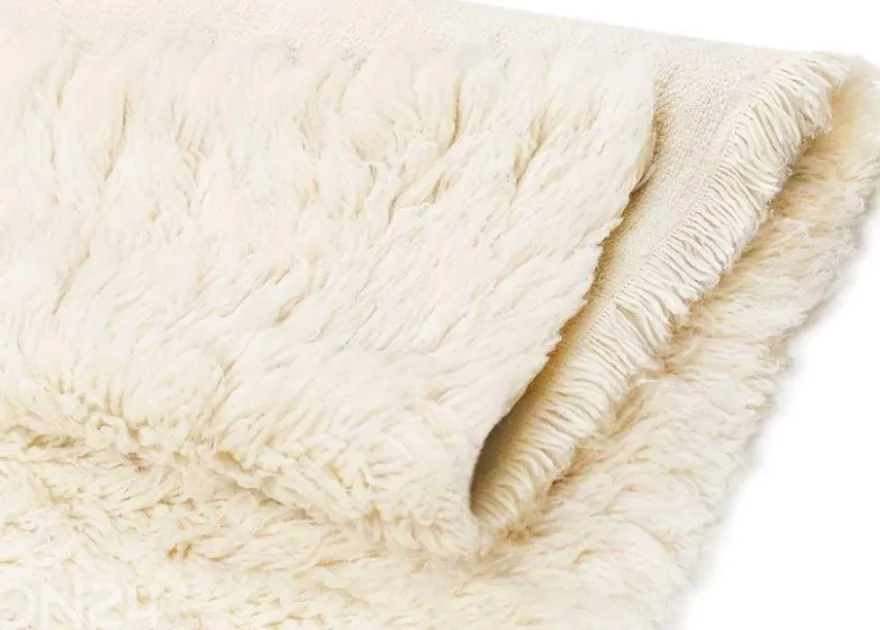 Narma villamatto Flokati white 60x120 cm