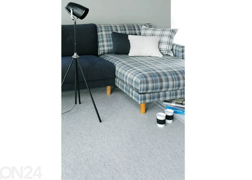 Narma villamatto Savanna™ harmaa 80x160 cm