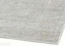 Narma viskoosimatto Maya silver 80x220 cm
