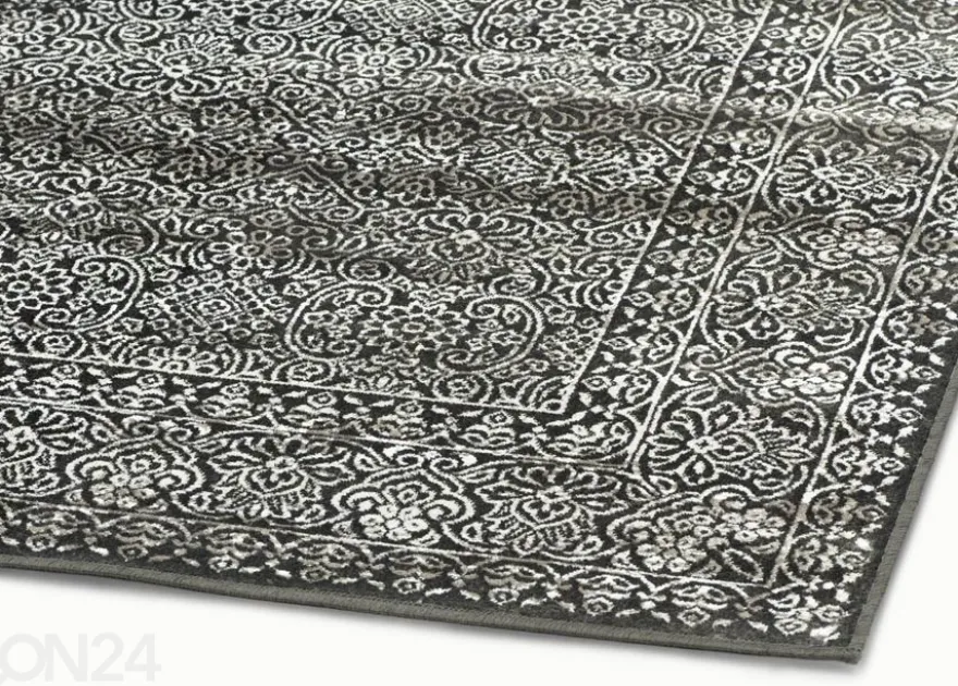 Narma viskoosimatto Orient carbon 133x190 cm