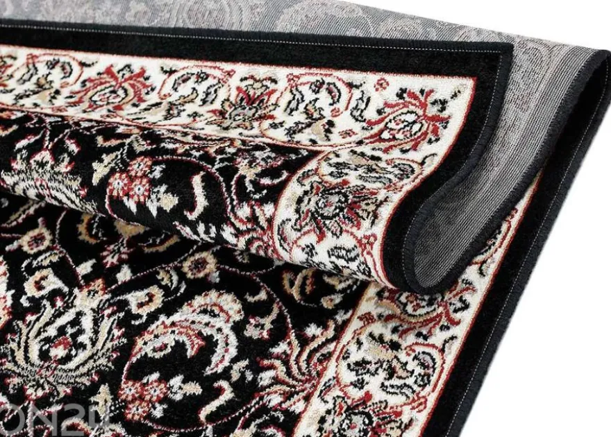 Narma viskoosimatto Yasmin black 67x140 cm