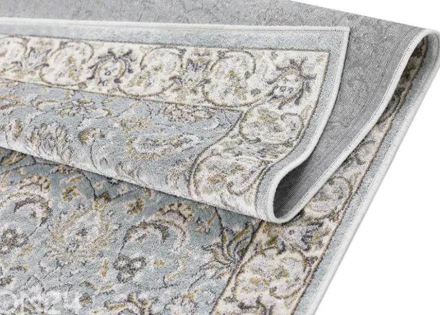 Narma viskoosimatto Yasmin blue 67x140 cm