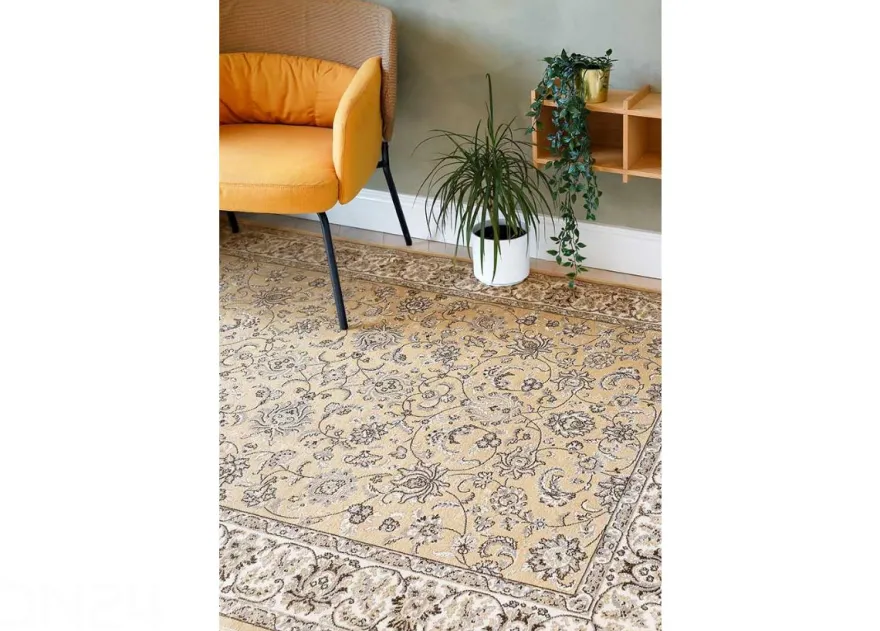 Narma viskoosimatto Yasmin gold 67x140 cm