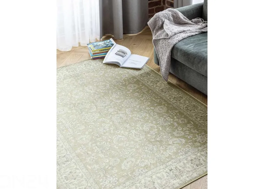 Narma viskoosimatto Yasmin green 67x140 cm