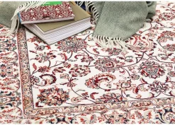 Narma viskoosimatto Yasmin white 67x140 cm