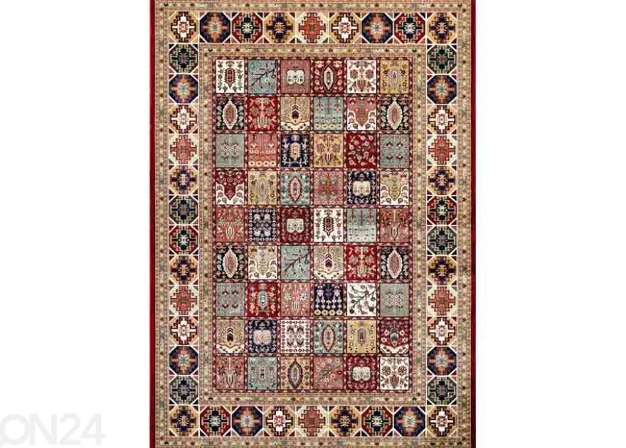 Narma viskoosimatto Zahra red 80x125 cm