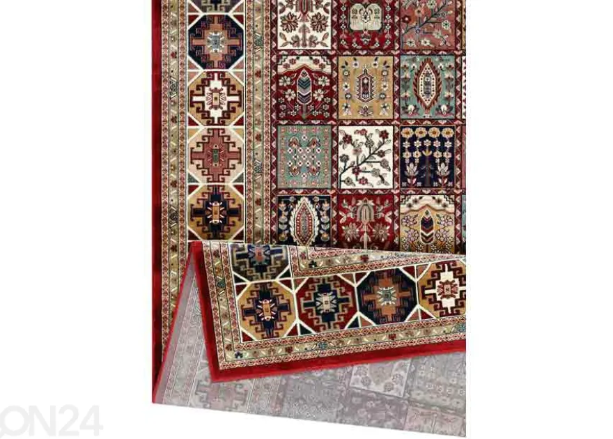 Narma viskoosimatto Zahra red 80x125 cm