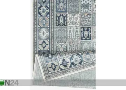 Narma viskoosimatto Zahra sand-blue 80x125 cm