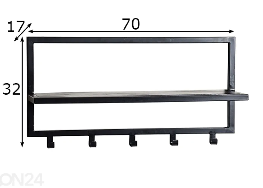 Naulakko Bono 70 cm