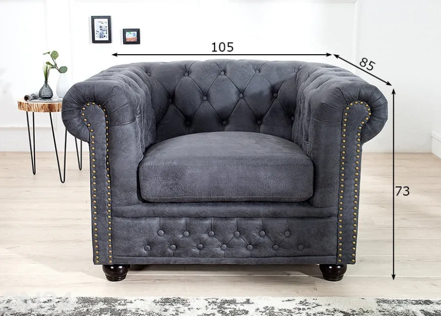 Nojatuoli Chesterfield