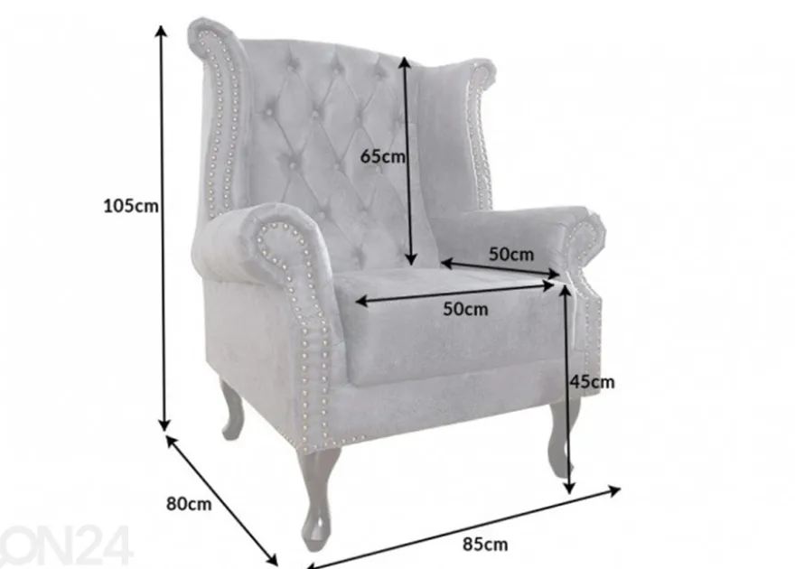 Nojatuoli Chesterfield