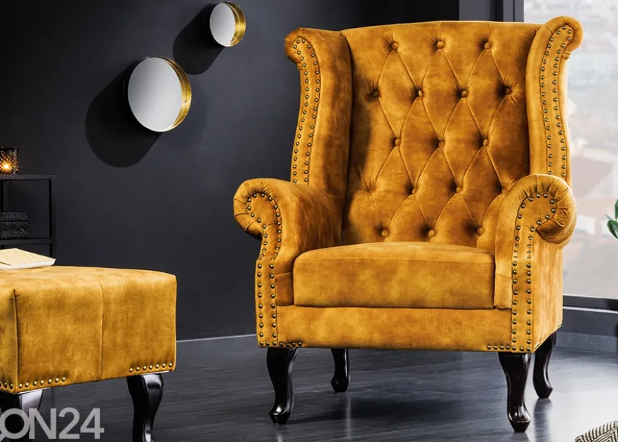 Nojatuoli Chesterfield