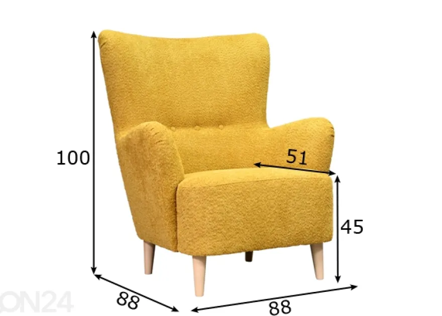 Nojatuoli Emilia