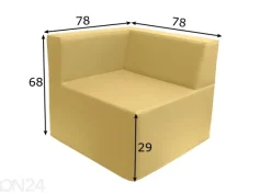 Nojatuoli New Modena 78 oikea