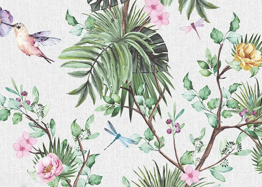 Non-woven kuvatapetti Jungle