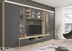 Olohuoneen kalusteryhmä 340 cm + LED valaistus