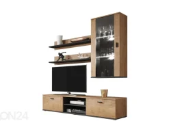 Olohuoneen kalusteryhmä 180 cm + LED-valaistus