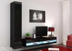 Olohuoneen kalusteryhmä Figo + sininen LED valaistus
