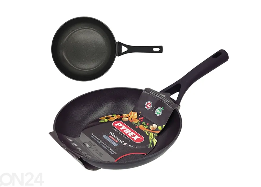 Paistinpannu BLACK DIAMOND+ Ø 24 cm