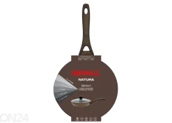 Paistinpannu Newill Natura Ø 24 cm lasikansi, induktio