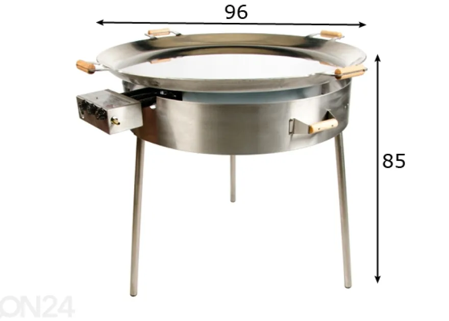 Paistopannu PRO 960 Inox