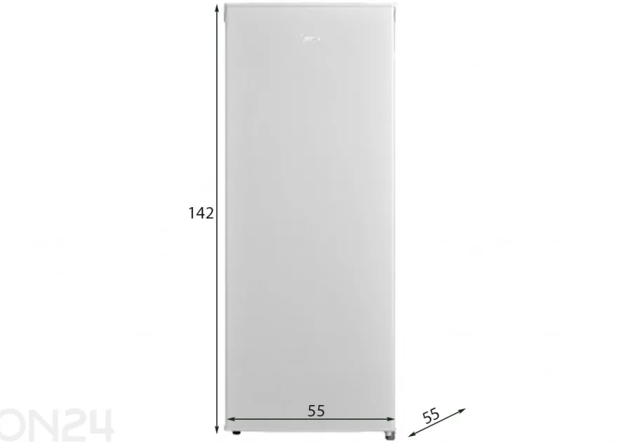 Pakastin Midea MDRU229FZE01, valkoinen