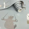 Paperitapetti Animals Gymnastics