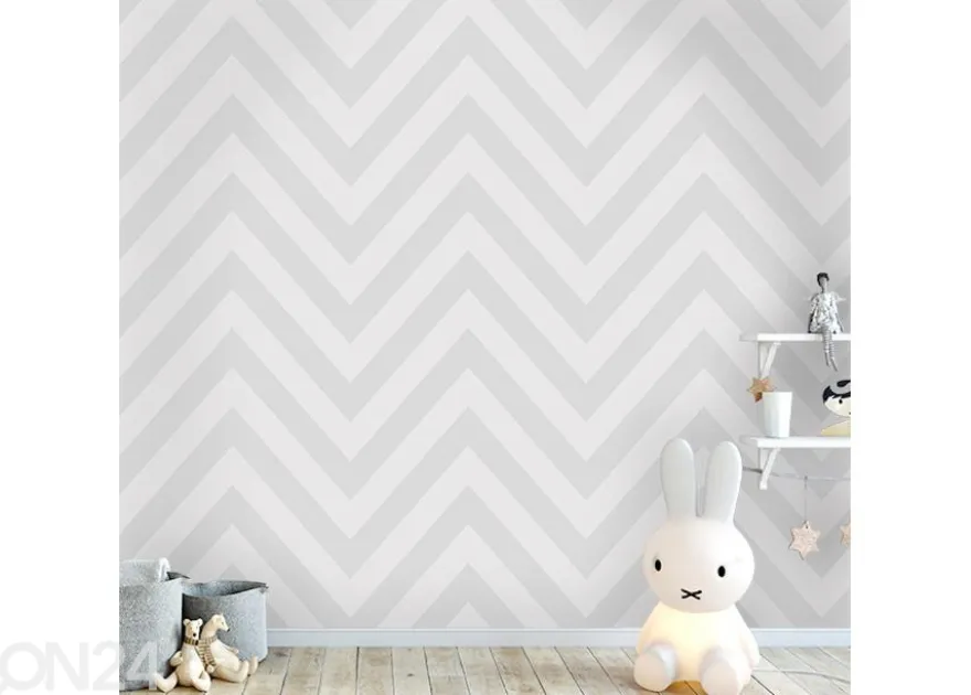 Paperitapetti Chevron