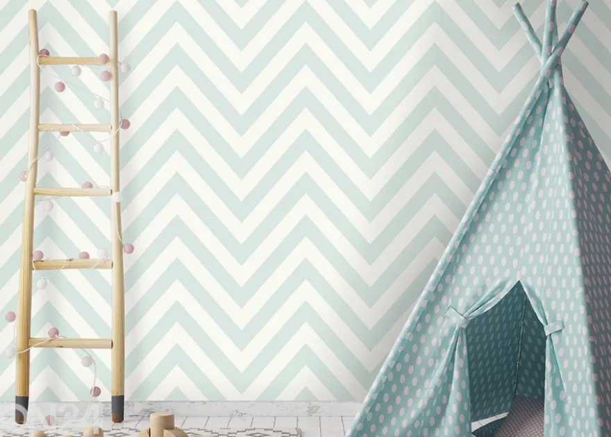 Paperitapetti Chevron