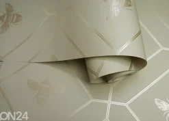 Paperitapetti Honeycomb Bee