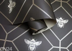 Paperitapetti Honeycomb Bee