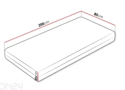 Patja Comfort 80x200 cm