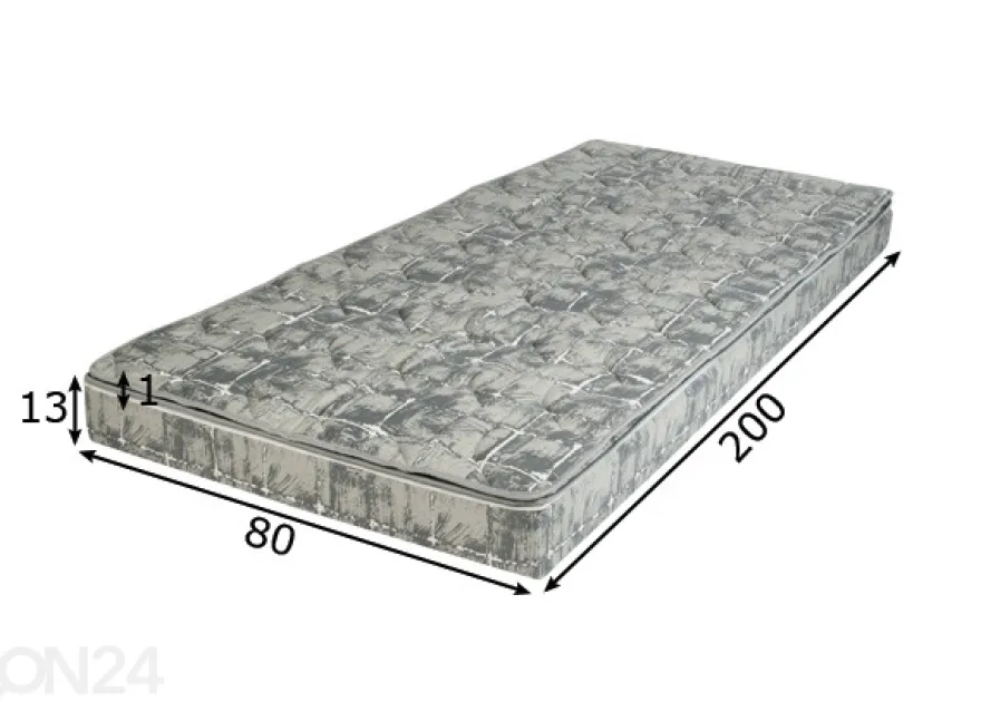 Patjasetti Hypnos Juno 100 80x200x13 cm