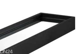 Peili ja hylly Ø70 cm, musta