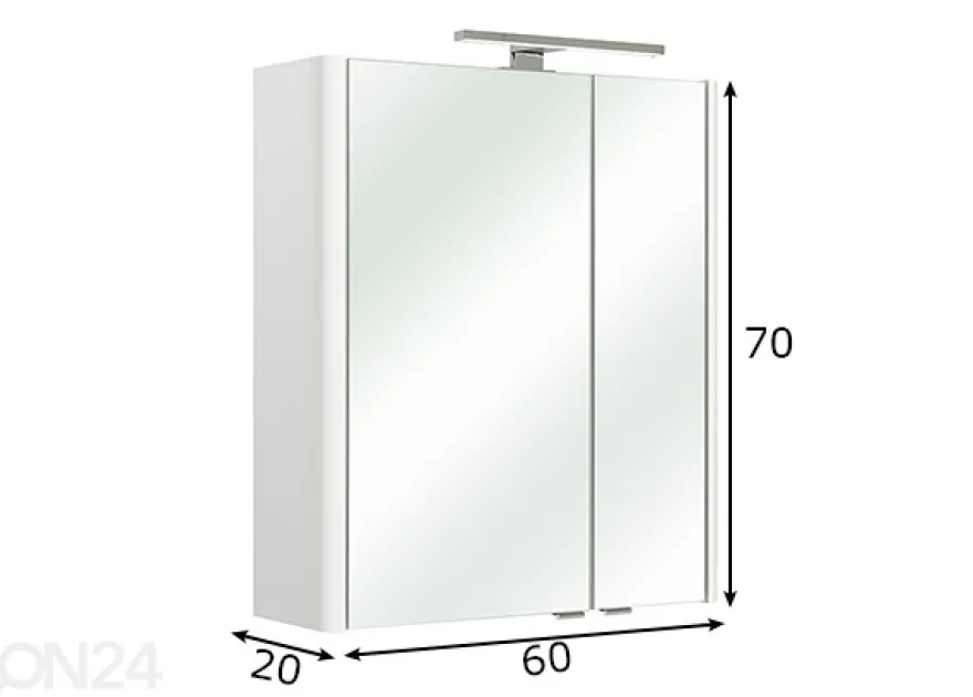 Peilikaappi 36