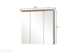 Peilikaappi Jelda 71 cm