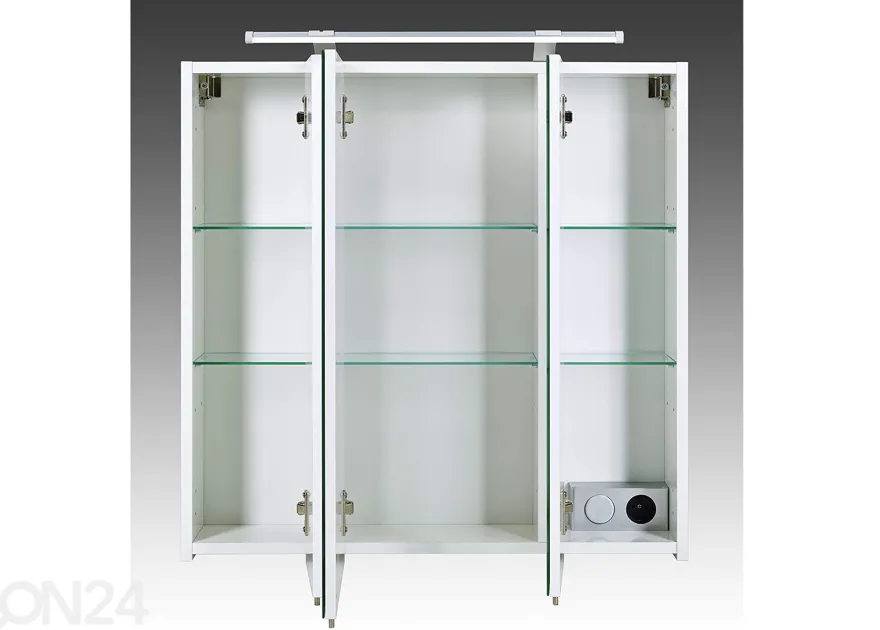 Peilikaappi LED-valaisimella Dorina 70 cm
