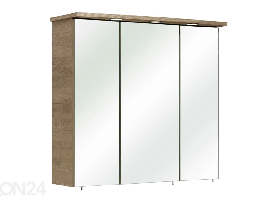 Peilikaappi LED-valaisimella 37-II